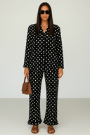 The Asma Black Polka Dot Luxe Set - TAL by The Abaya Lab