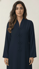 The Ayaana Pearl Floral Detail Abaya - TAL by The Abaya Lab