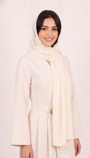 The Ayah Tailored Wrap Abaya with Statement Buttons - TAL by The Abaya Lab