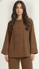The Ayah Tassel Button Co-Ord Set - TAL by The Abaya Lab