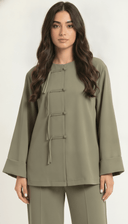 The Ayah Tassel Button Co-Ord Set - TAL by The Abaya Lab