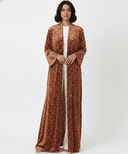 The Ayal Bambi Grace Velvet Open Abaya - TAL by The Abaya Lab