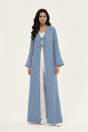 The Basma Polka Dot Tie Abaya - TAL by The Abaya Lab