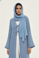 The Basma Polka Dot Tie Abaya - TAL by The Abaya Lab