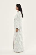 The Basma Polka Dot Tie Abaya - TAL by The Abaya Lab