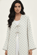 The Basma Polka Dot Tie Abaya - TAL by The Abaya Lab