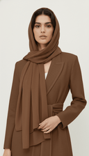 The Bushra Structured Tie Waist Abaya - TAL by The Abaya Lab