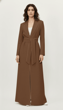 The Bushra Structured Tie Waist Abaya - TAL by The Abaya Lab