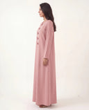 The Bushrah Bow Closure Abaya - TAL by The Abaya Lab
