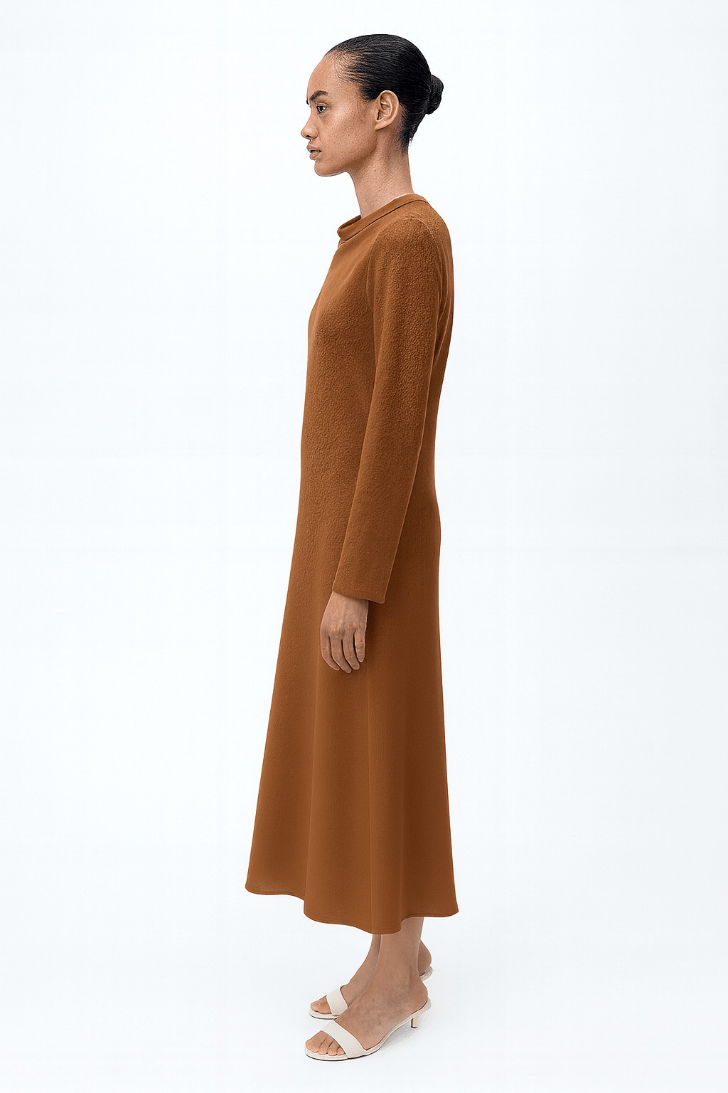 The Cowl Neck Flowy Dress - TAL by The Abaya Lab