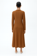 The Cowl Neck Flowy Dress - TAL by The Abaya Lab
