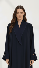 The Dana Draped Collar Abaya - TAL by The Abaya Lab