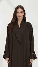 The Dana Draped Collar Abaya - TAL by The Abaya Lab