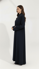 The Dana Draped Collar Abaya - TAL by The Abaya Lab