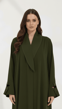The Dana Draped Collar Abaya - TAL by The Abaya Lab