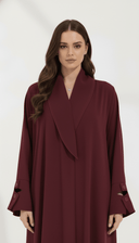 The Dana Draped Collar Abaya - TAL by The Abaya Lab