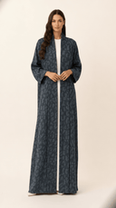 The Daniah Flow Print Abaya - TAL by The Abaya Lab