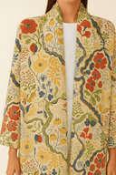 The Dima Multicolor Botanical Abaya - TAL by The Abaya Lab