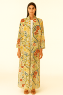 The Dima Multicolor Botanical Abaya - TAL by The Abaya Lab
