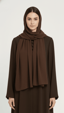 The Eiman Tailored Mandarin Silhouette Abaya - TAL by The Abaya Lab