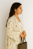 The Farah Floral Abaya - TAL by The Abaya Lab