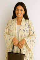 The Farah Floral Abaya - TAL by The Abaya Lab