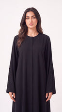 The Fariha Button Cuff Abaya - TAL by The Abaya Lab