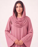 The Fariha Button Cuff Abaya - TAL by The Abaya Lab