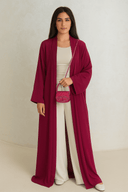 The Fatma Hot Pink Abaya - The Abaya Lab