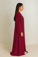 The Fatma Hot Pink Abaya - The Abaya Lab