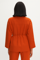 The Fatma Orange Wrap Casual Set - TAL by The Abaya Lab