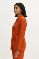 The Fatma Orange Wrap Casual Set - TAL by The Abaya Lab