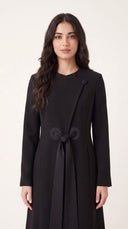 The Fida Asymmetric Tie-Front Tailored Abaya - TAL by The Abaya Lab