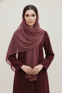 The Ghadeer Structured Button Abaya - TAL by The Abaya Lab