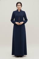 The Ghadeer Structured Button Abaya - TAL by The Abaya Lab