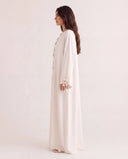 The Hadeel Shell Tie Detail Abaya - TAL by The Abaya Lab