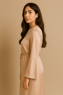 The Hafsa Blush Belle Dress - TAL by The Abaya Lab