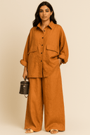 The Hala Caramel Casual Travel Set - TAL by The Abaya Lab
