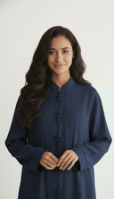 The Hala Celeste Mandarin Abaya - TAL by The Abaya Lab