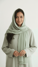 The Hala Celeste Mandarin Abaya - TAL by The Abaya Lab
