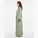 The Hala Sage Green Abstract Abaya - TAL by The Abaya Lab