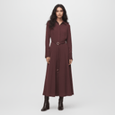 The Halima Deep Burgundy Dress - TAL by The Abaya Lab