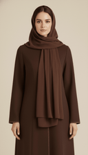 The Hamda Embroidery Detail and Button Abaya - TAL by The Abaya Lab
