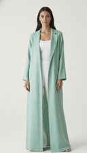 The Hamidah Tailored Elegance Open Abaya - TAL by The Abaya Lab