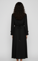 The Haneen Black Drawstring Waist Dress - TAL by The Abaya Lab