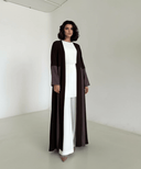 The Harper Chocolate Brown Abaya - TAL by The Abaya Lab