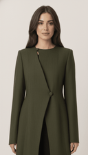 The Hayba Structured Wrap Elegance Abaya - TAL by The Abaya Lab
