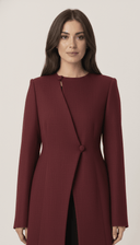 The Hayba Structured Wrap Elegance Abaya - TAL by The Abaya Lab