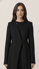 The Hayba Structured Wrap Elegance Abaya - TAL by The Abaya Lab