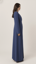 The Hayba Structured Wrap Elegance Abaya - TAL by The Abaya Lab